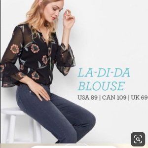 cabi La Di Da Blouse EUC XL